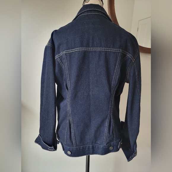 Current/ Elliott Trucker Corset Denim Jacket Sz 1 (small) - Picture 2 of 12